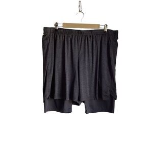 Spyder Active Men’s Gray Athletic Shorts.  Size XXL